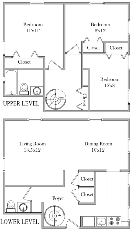 3 bed 2 bath at Eagles Crossing Apartment , Washington, Washington DC